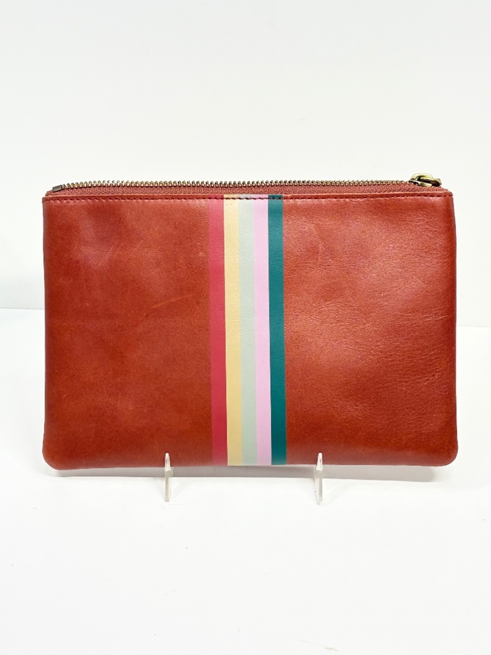 SET of 2 Madewell Leather Pouch Clutch Carryall Wallet - NWOT Condition - Picture 9 of 13